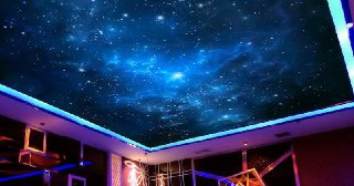 Натяжной потолок звездное небо Коркино, цена от 5315 руб.