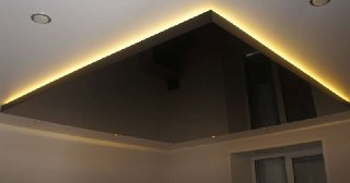 Натяжной потолок с подсветкой Коркино, цена от 2135 руб.