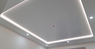 Светодиодные натяжные потолки Коркино, цена от 1570 руб.